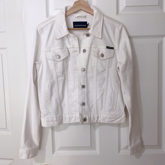 Calvin Klein jeans jacket - size S *NEW* - Picture 2 of 3